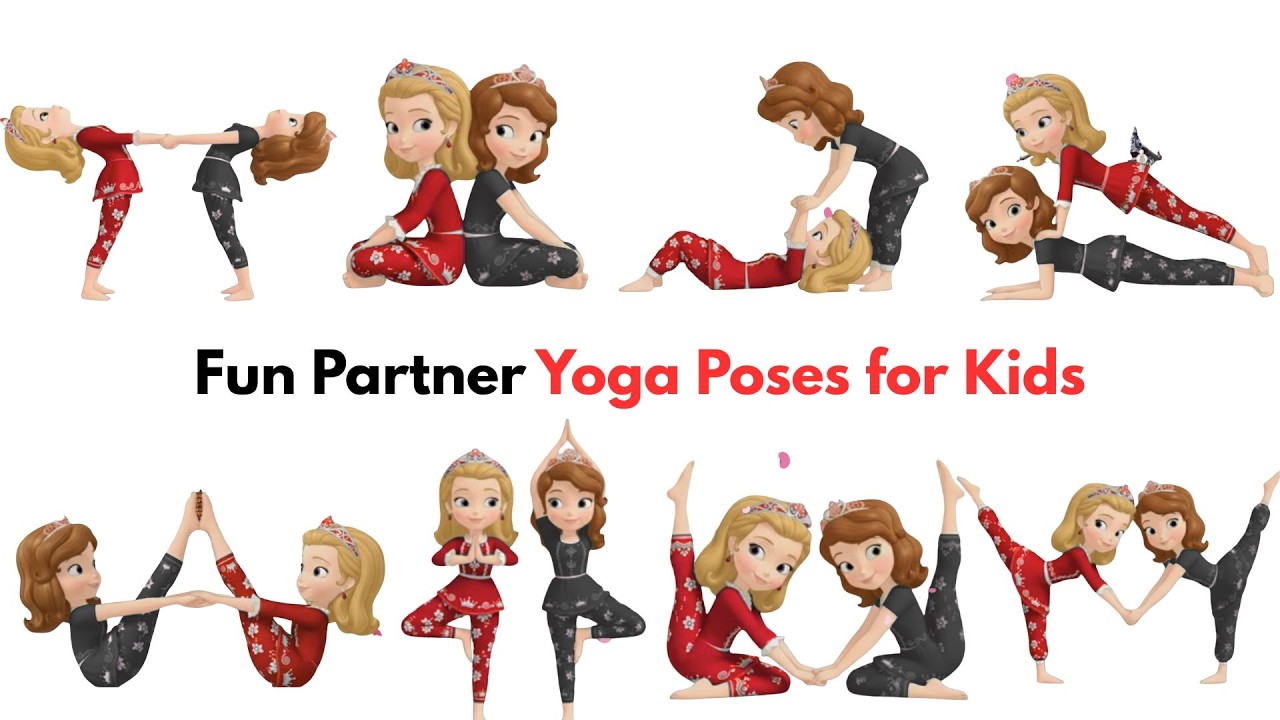 Fun Partner Yoga Poses for Kids | Easy & Playful Yoga with Friends