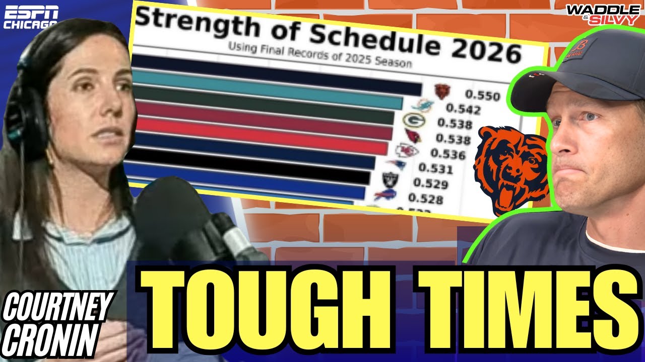 Courtney Cronin's Breaks Down the Bears TOUGHEST Offseason Decisions