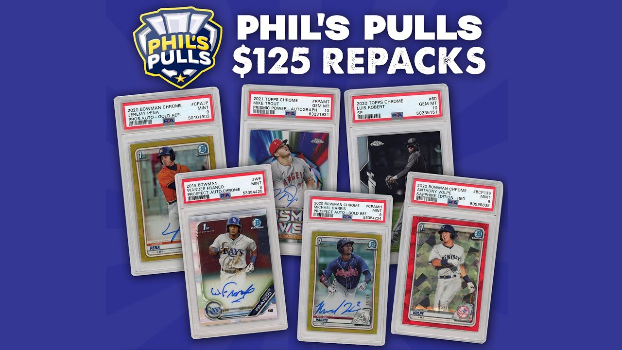 OPENING 10 PHIL'S PULLS $125 MYSTERY SLAB PACKS!