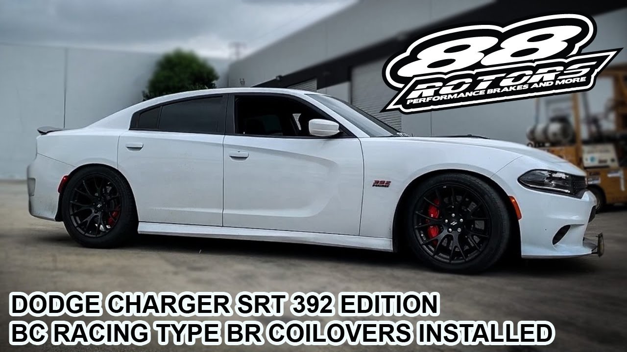 2018 Dodge Charger SRT 392 Lowered BC Racing Coilovers Type BR