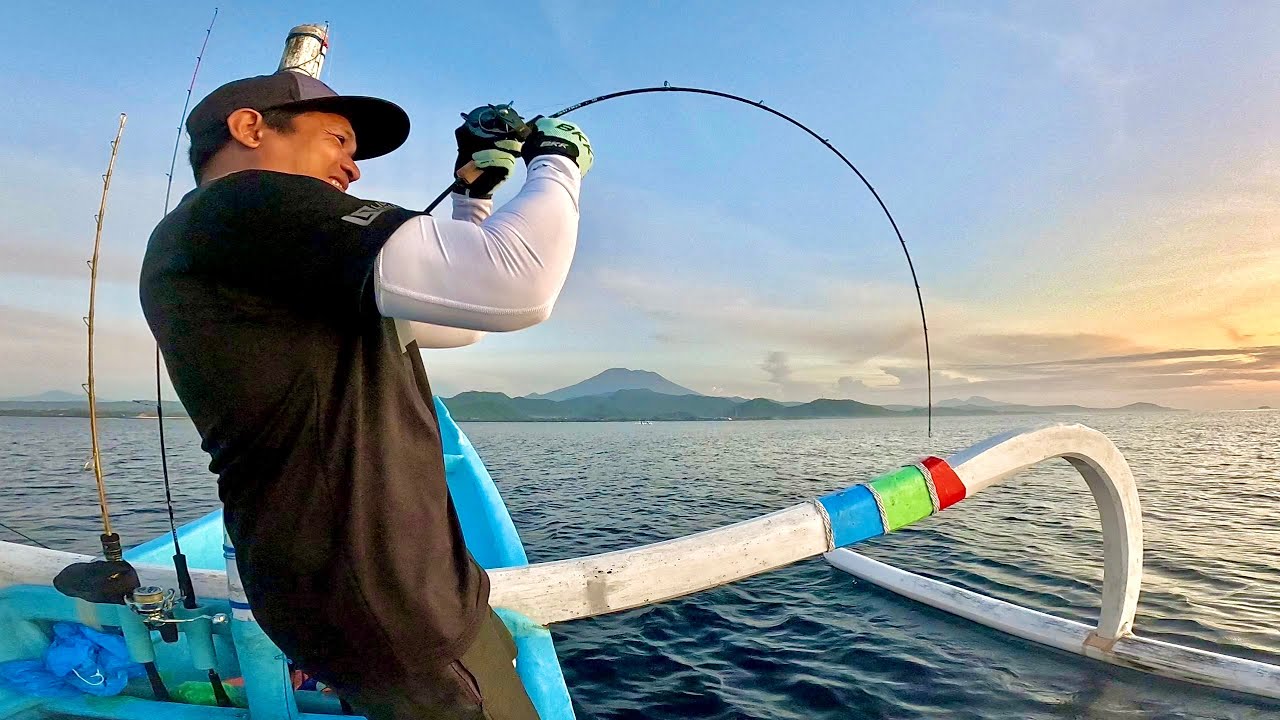JIGGING DISPOT DEKAT DARATAN,STRIKE SUPER BABON !!!