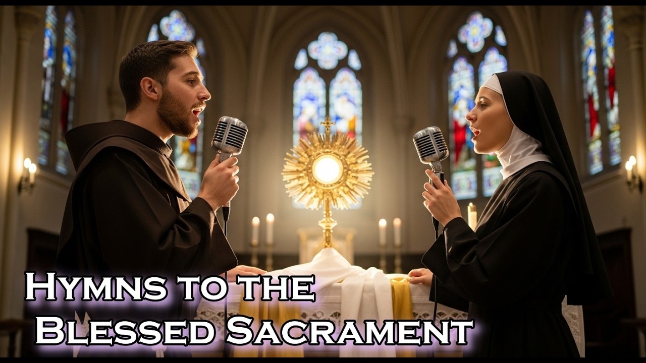 Eucharistic Adoration 🙏 6 Songs to Jesus in the Blessed Sacrament | Catholic Music For Prayer