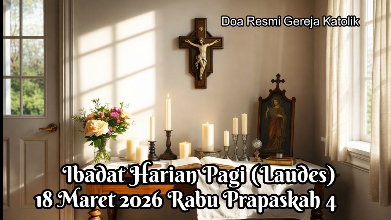 18 Maret 2026 Ibadat Pagi Rabu  Prapaskah 4