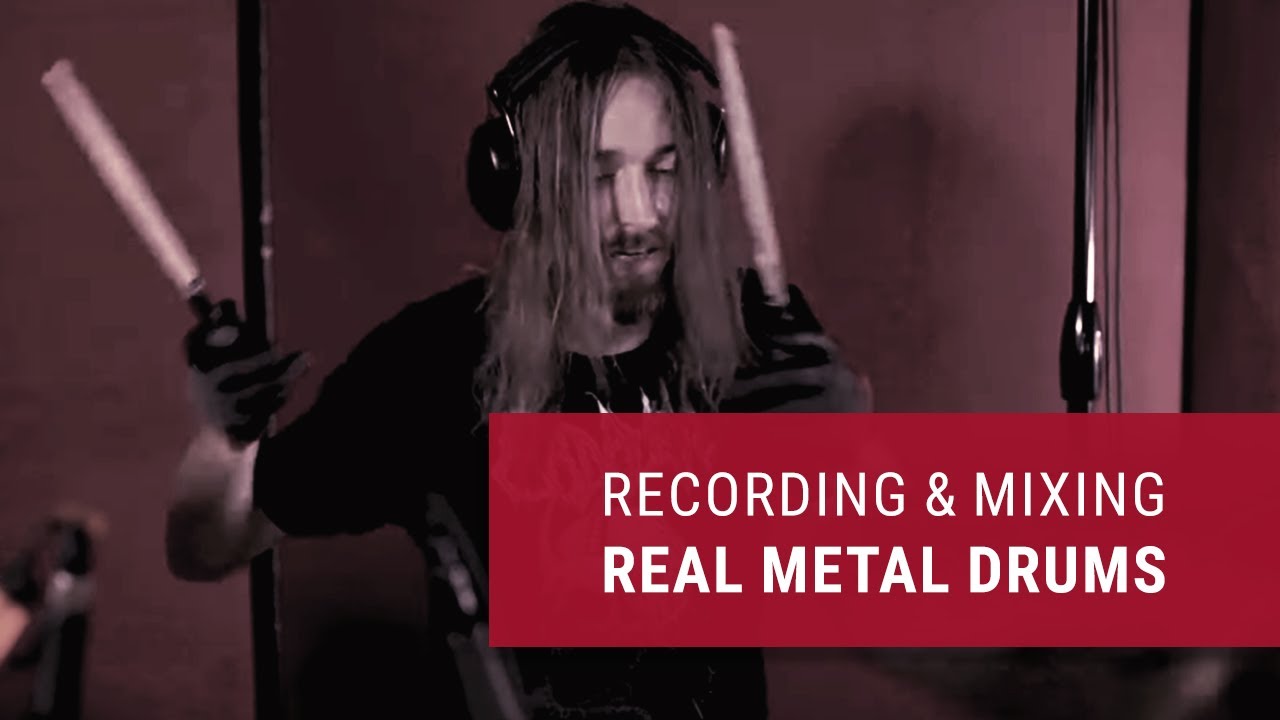 Recording & Mixing Real Metal Drums | Megadeth Drummer Dirk Verbeuren