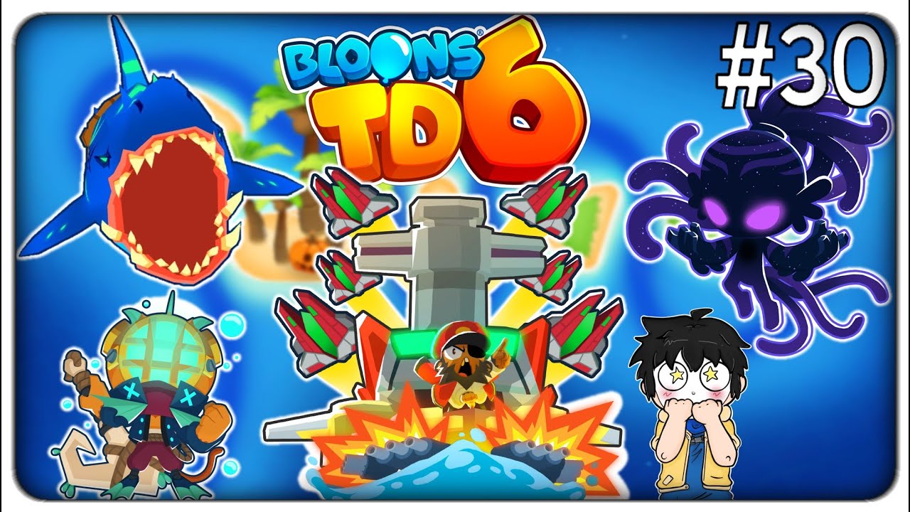PROVIAMO ADORA E IL MEGALODONTE E FACCIAMO UNA CHALLENGE MOLTO RISCHIOSA | Bloons TD6 - ep.30