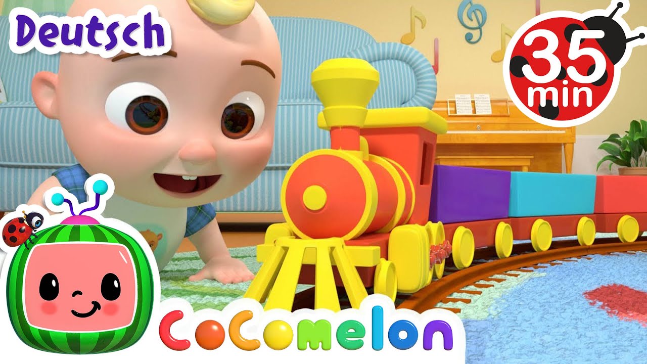 Das Zug-Lied | Kinderlieder und Cartoons | CoComelon | Moonbug Kids Deutsch
