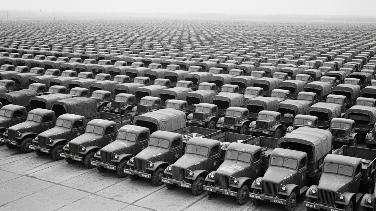 What Happened to Abandoned Military Trucks Left Across Postwar Europe