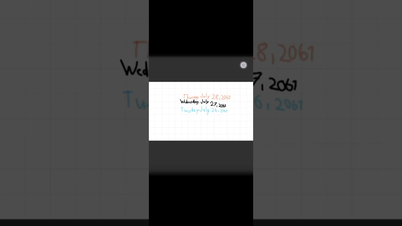 28th of July, Thursday, 2061 | #2061 #comet #halley #thursday #july #shorts