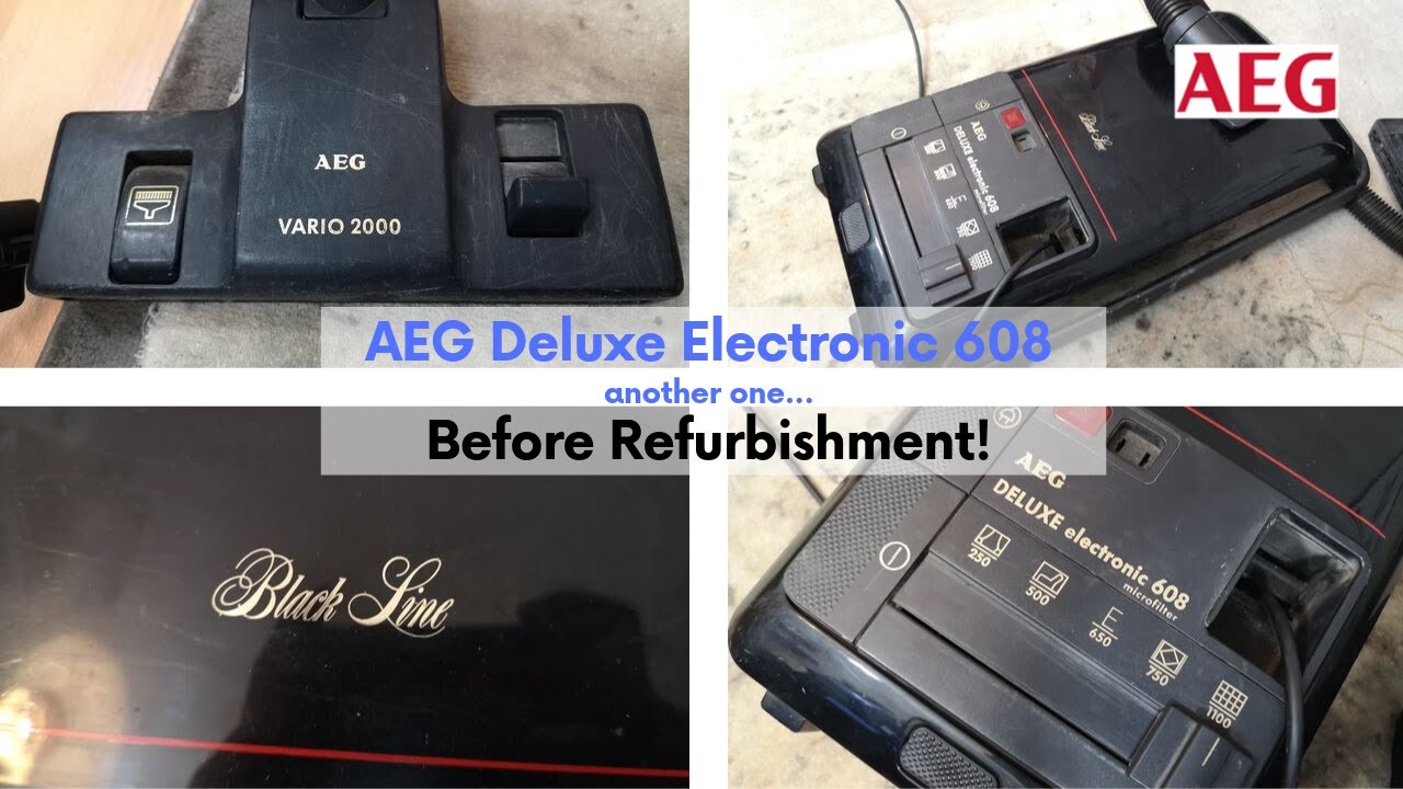 Another AEG Blackline Deluxe Electronic 608 - First Look, as bought!