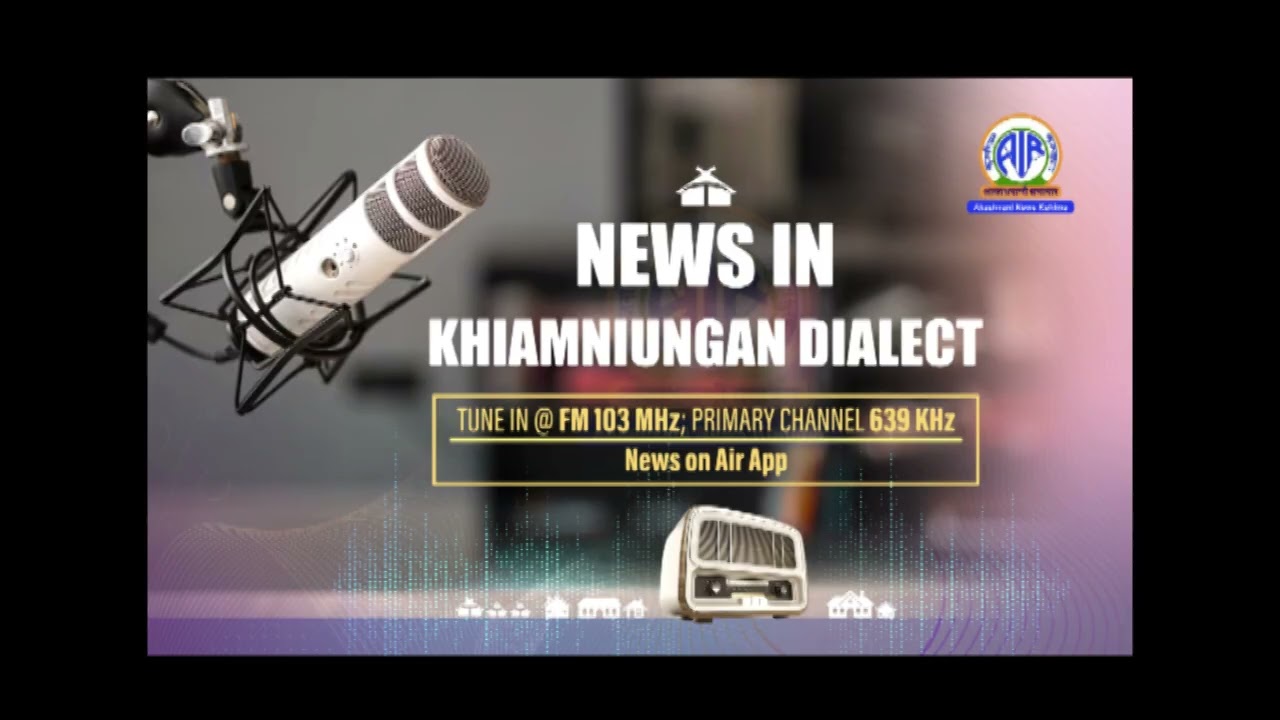 Akashvani News Kohima Khiamniungan Dialect Bulletin on March 19, 2026