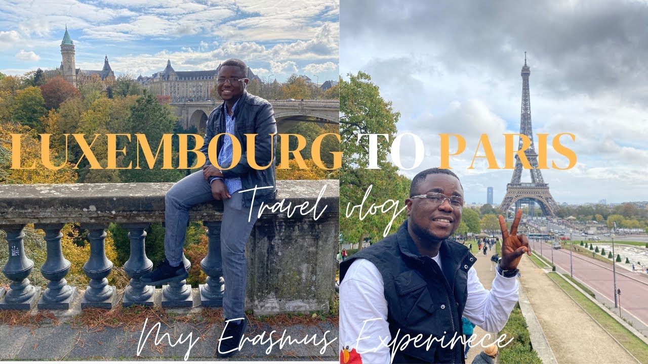 Luxembourg to Paris. A Travel Vlog