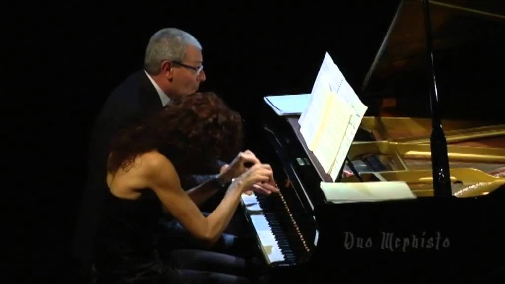 DUO MEPHISTO - Brahams sonata per pianoforte a 4 mani n&deg;5