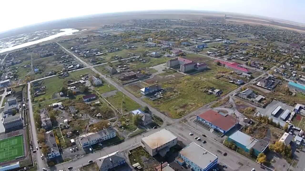 Панорамы  Фёдоровки с высоты птичьего полёта