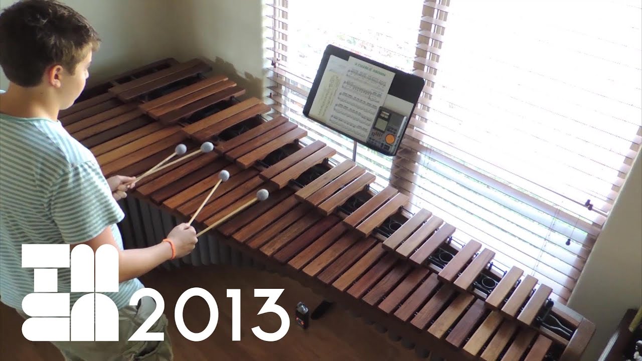 TMEA 2013 Percussion - 4 Mallets | Mango Bay by Julie Davila | Marimba