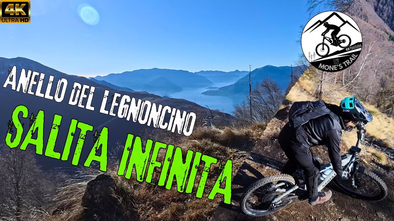 Una salita che non perdona anche in e-MTB ⚡ | Anello del Legnoncino