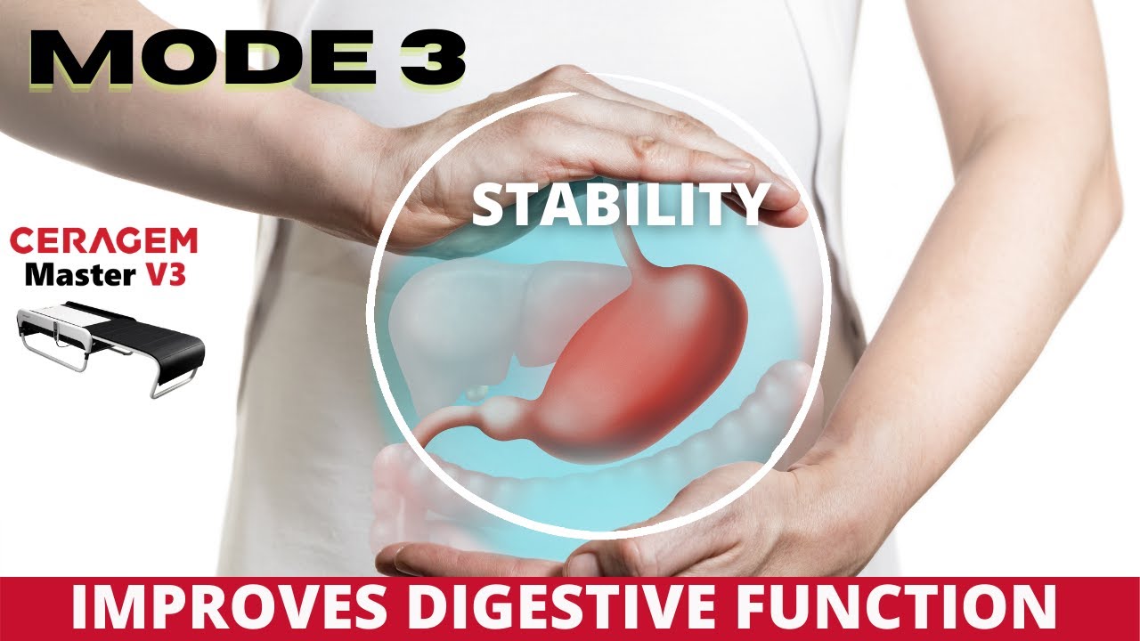 THE MODE 3 OF CERAGEM MASTER V3 [IMPROVE DIGESTIVE FUNCTION]