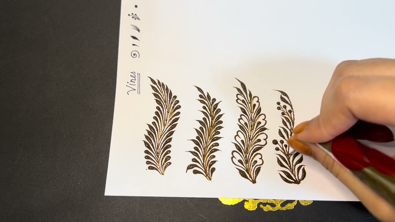 Latest henna vines / henna vines