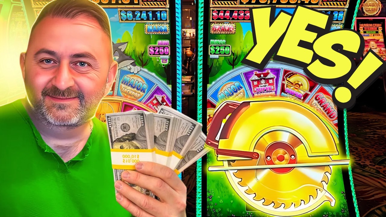 🐺 Wolfie Goes WILD! NON-STOP BONUSES & JACKPOTS on Huff N’ Even More Puff 💨💰