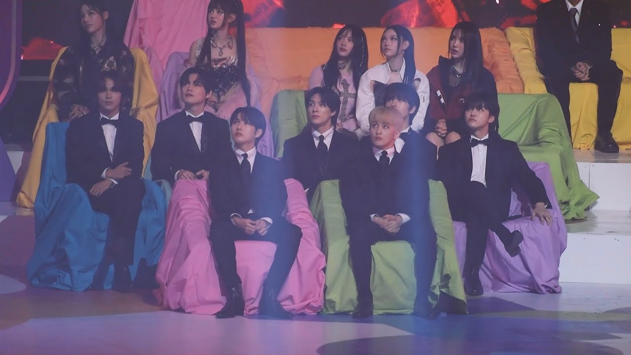 231202 멜론뮤직어워드 MMA NCT DREAM 엔시티드림 KISS OF LIFE Bad News 무대 Reaction