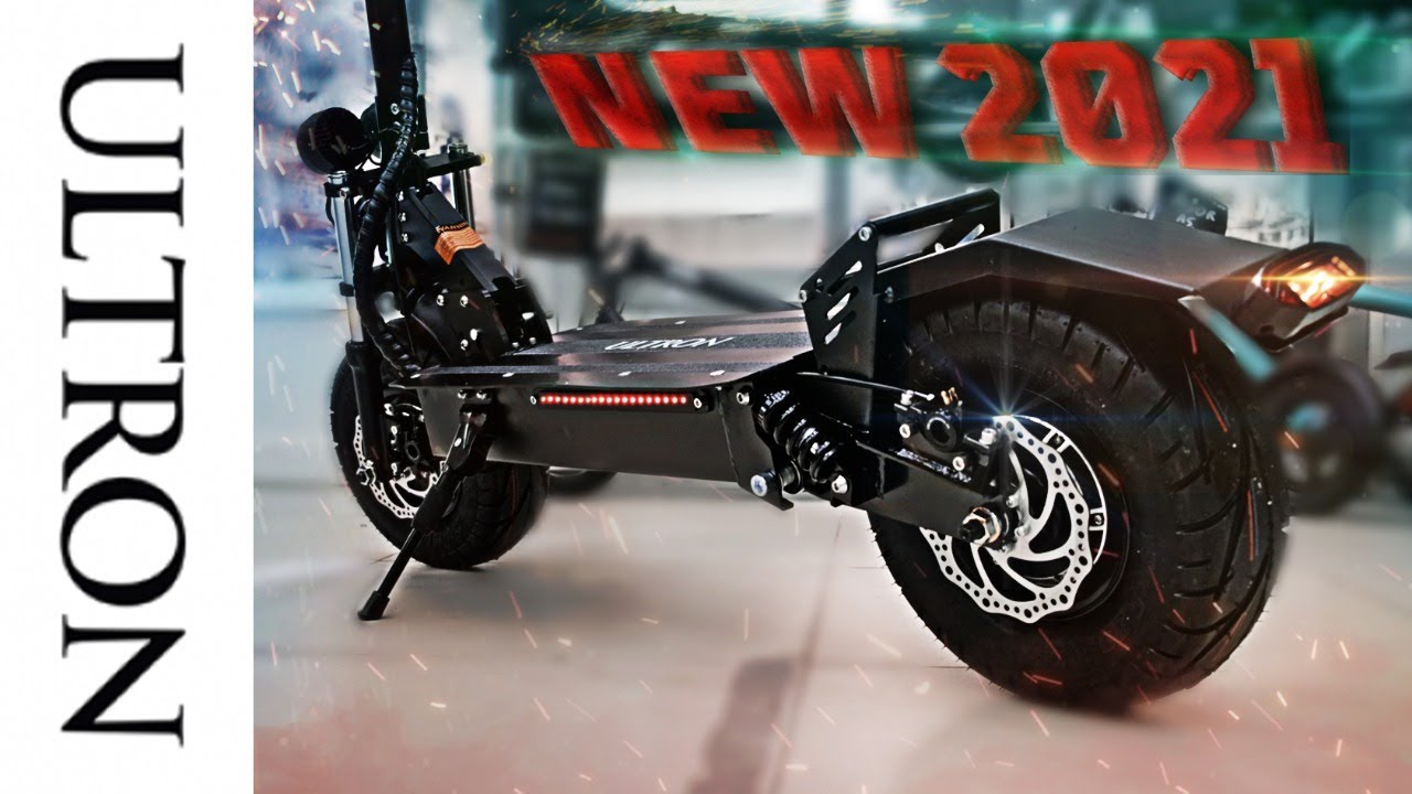 Электросамокат ULTRON T11 plus НОВИНКА 2021 Тест драйв сравнение Ultron T11 v5 Электросамокат 2021