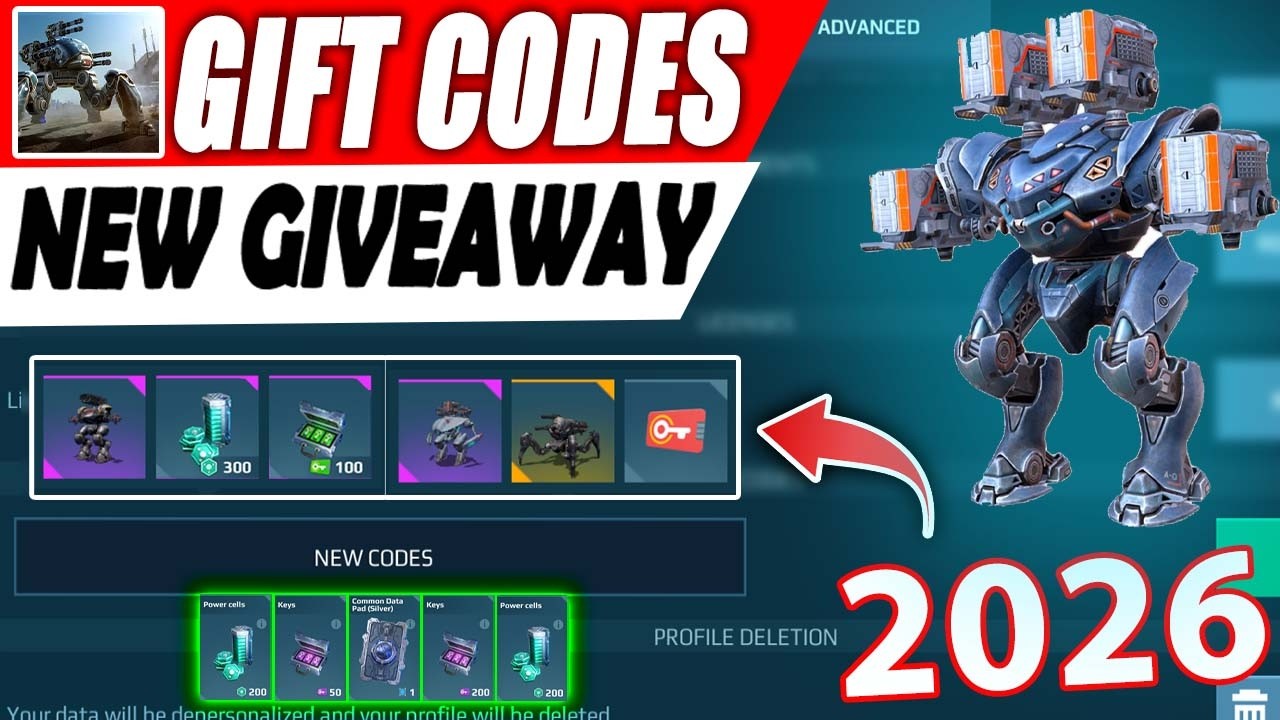 WAR ROBOTS GIFT CODES APRIL 2026 - WAR ROBOTS GIVEAWAY - WAR ROBOTS CODES