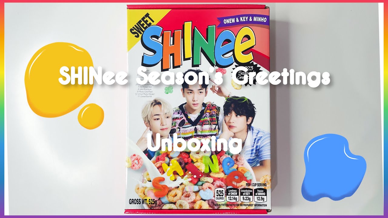🌻 Распаковка SHINee 2023 Season's Greetings 🌻 предзаказные карты WITHMUU 🌻