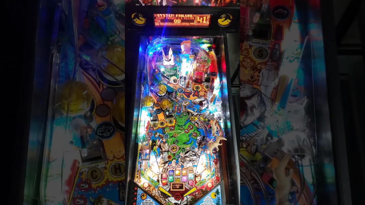 Jurassic Park Pinball Gameplay