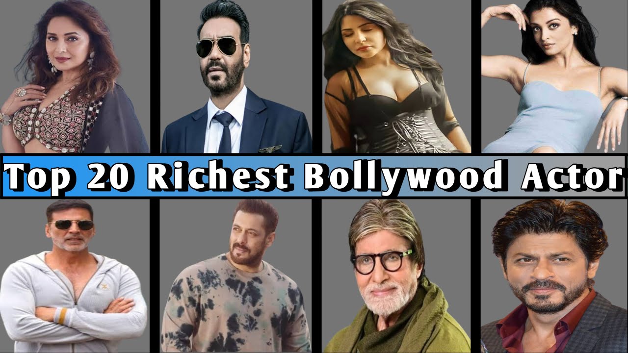 Top 20 Richest Bollywood Actor In 2023 #bollywood #rich #2023 #srk