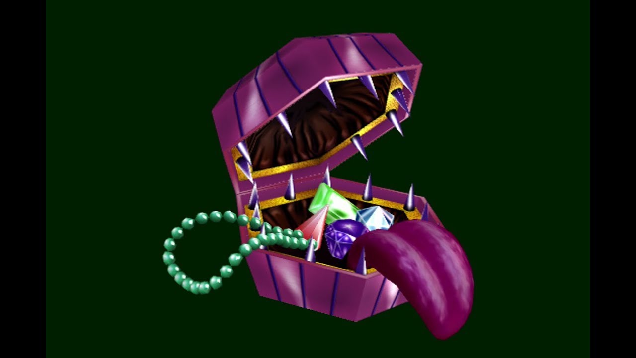 Man-Eating Treasure Chest - Yu-Gi-Oh Green Screen