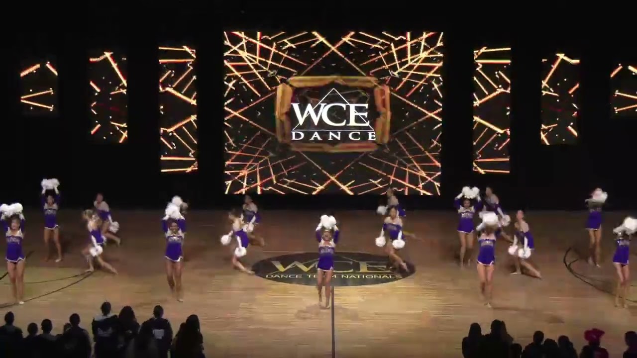 WCE 2026 Dance Team Nationals Medium Pom Valencia Dance Team