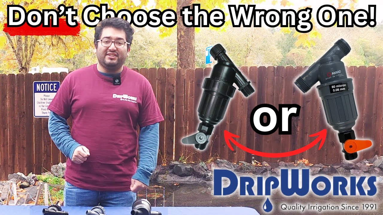 Choosing the Right Screen Filter for Your Irrigation System #irrigationsystem #gardeningtips