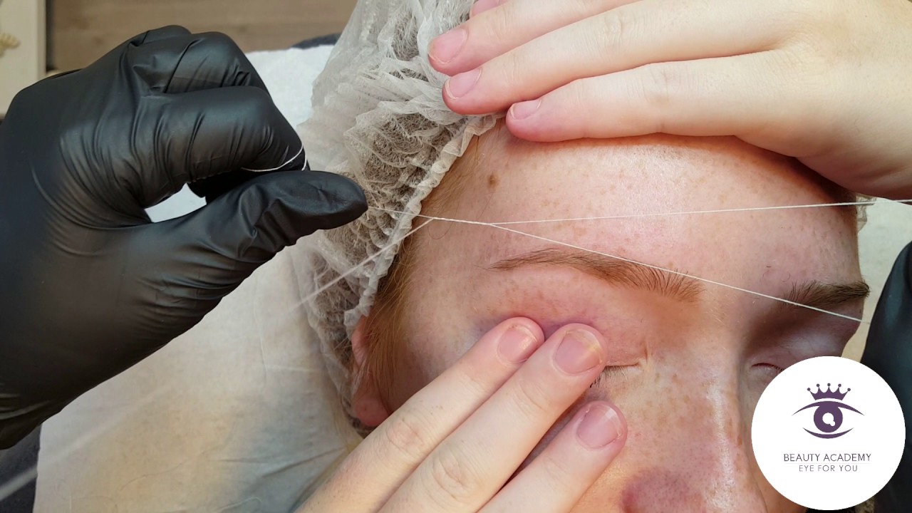 Cursus wenkbrauwen verven en epileren - Opleiding epileren met touw / Threading