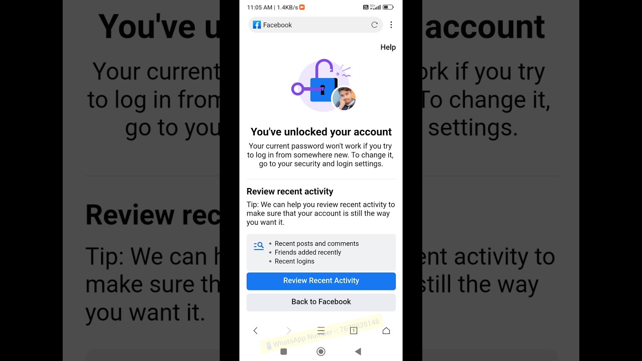 Facebook Account Unlock Without Any Identity || New VPN TRICK
