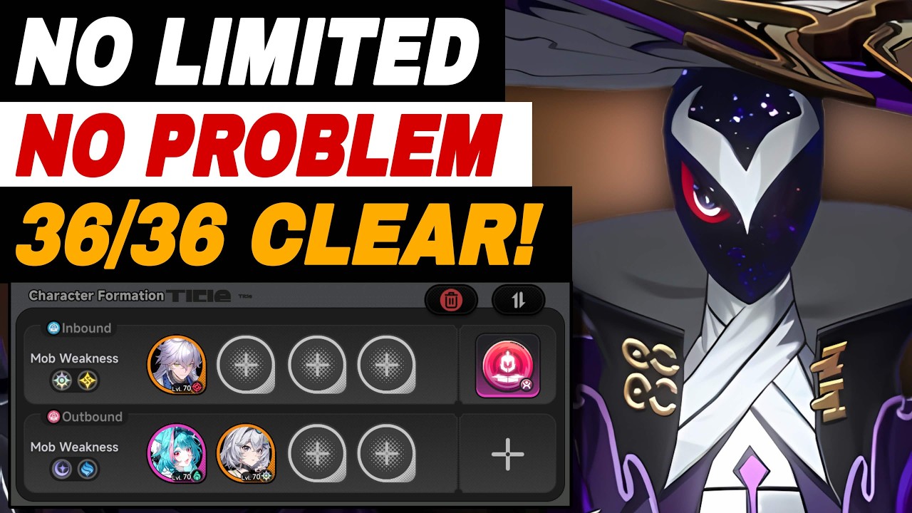 NTE - The new reset Beyond the Rails 1.1b No limited character & Arc Prime Circle 36/36 clear!