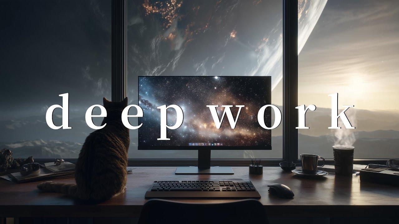 Deep Space Work Music│2 Hours of Cinematic Background for Mental Clarity
