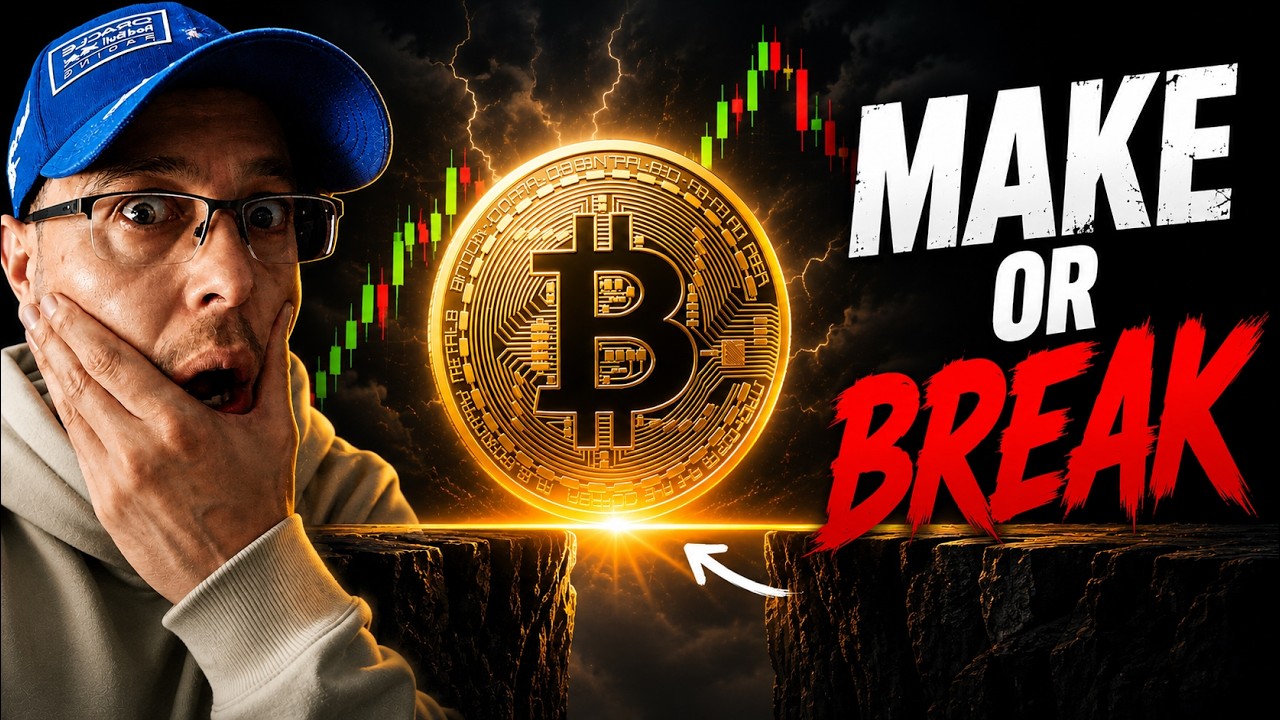 Bitcoin's Biggest Test Is TODAY &mdash; This Level Must Hold