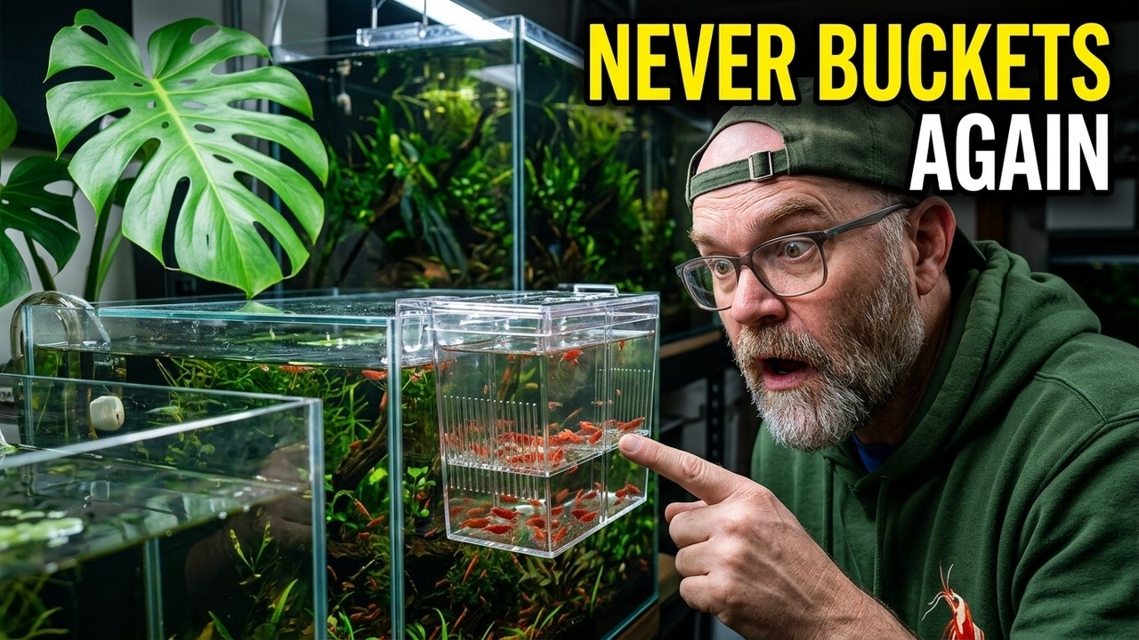 How to Restart a Shrimp Tank Using a Breeder Box