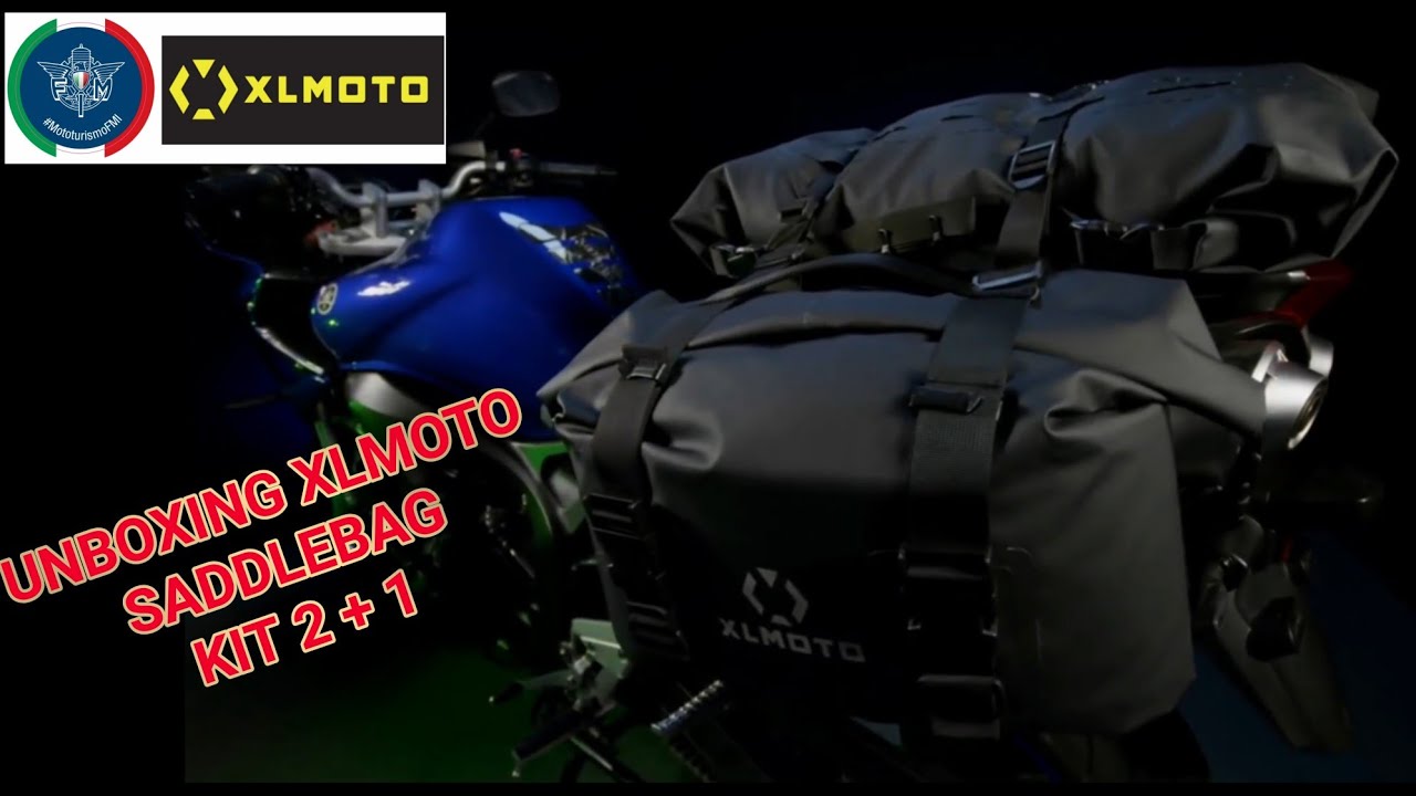 UNBOXING XLMOTO SADDLEBAG KIT 2 + 1