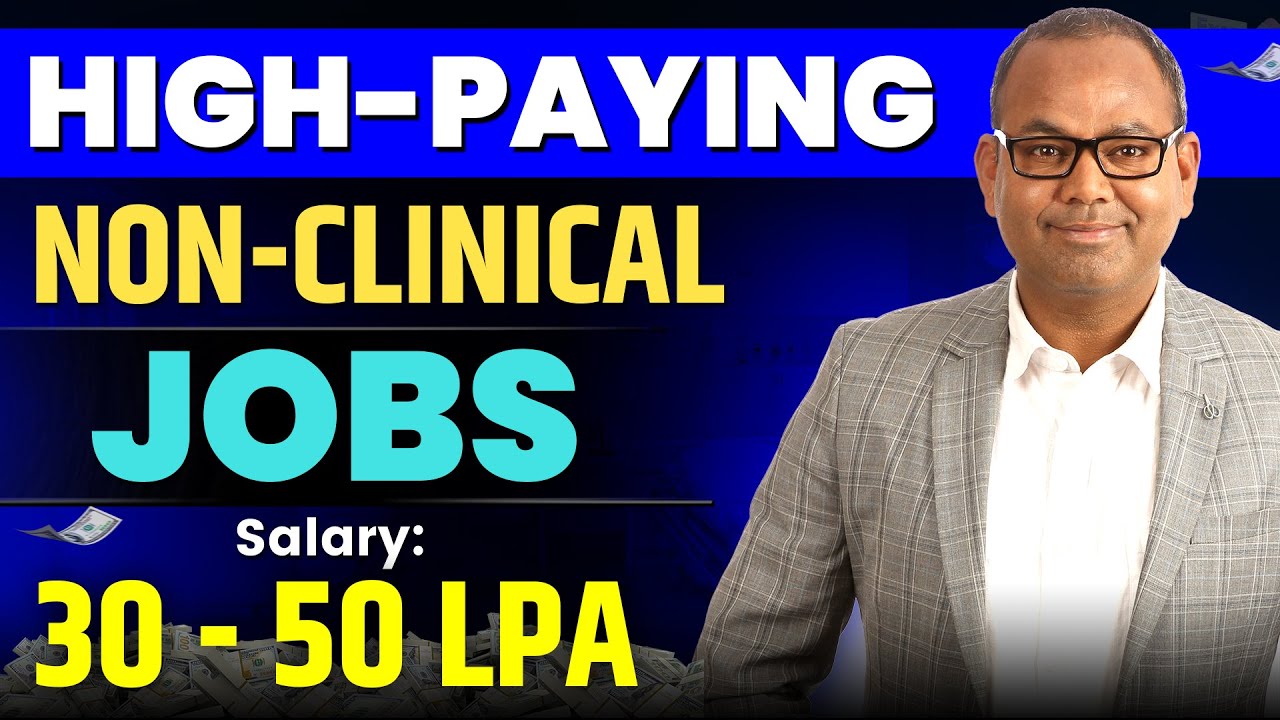 MBBS Doctors New High Paying Jobs 2026 | Best Non-Clinical Jobs for Doctors | Non-Clinical Jobs