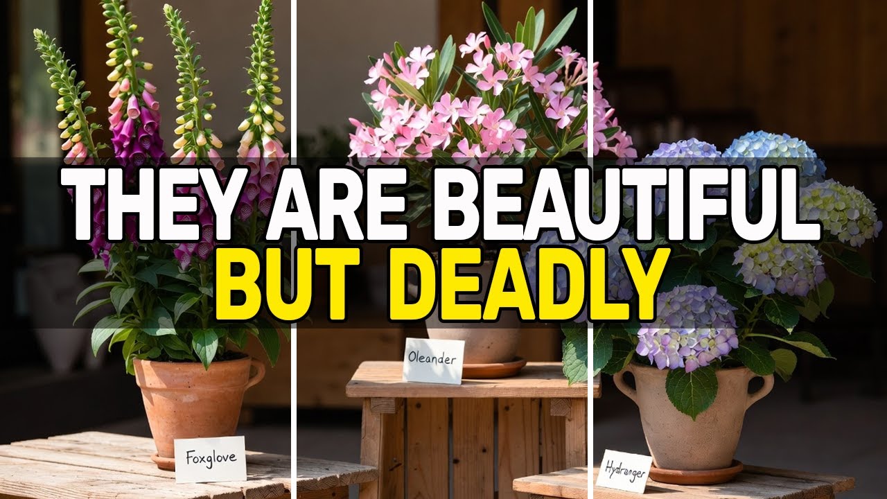 10 Common Garden Plants That Are Surprisingly Toxic to Pets & Kids 🌿  Safe Gardening Tips