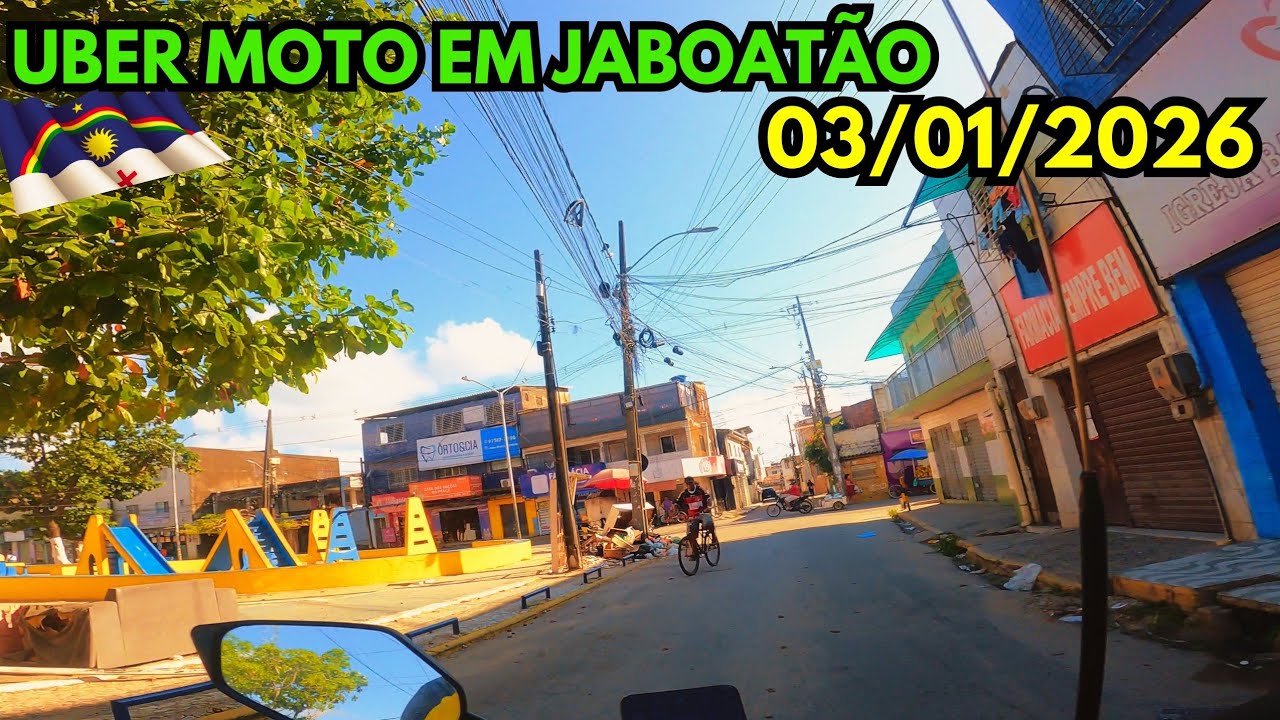 UBER MOTO EM JABOATÃO / COMEÇANDO OS PERRRNGUES