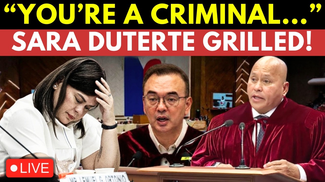 Philippines Senate LIVE | Sara Duterte Impeachment Trial LIVE | Sara Duterte Impeachment News Today