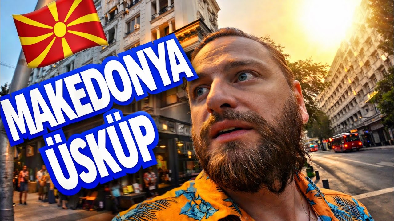MAKEDONYA&rsquo;da &Uuml;SK&Uuml;P'&Uuml; İKİYE B&Ouml;LEN VARDAR NEHRİ  // #Vlog