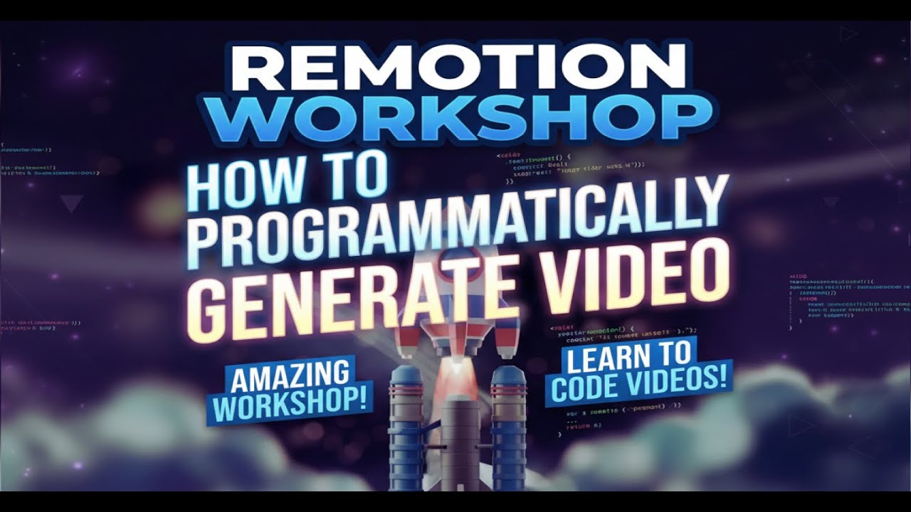 Remotion Workshop - How to get started - AI Automation Guild