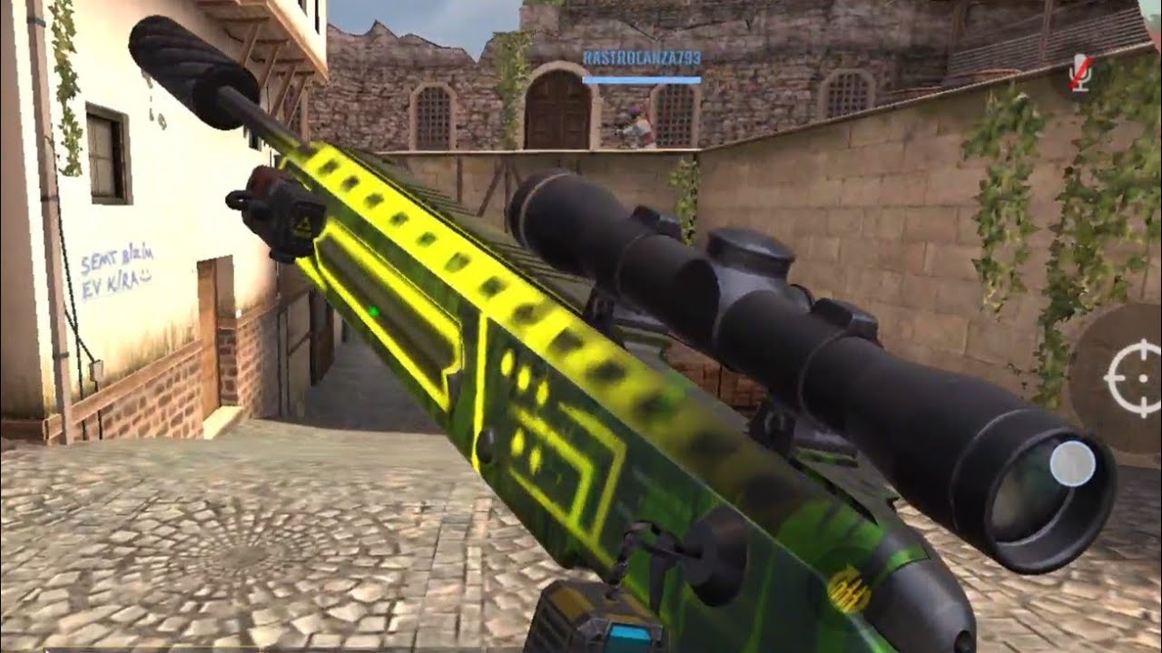 Zula striker (mobile) amassando de sniper !!