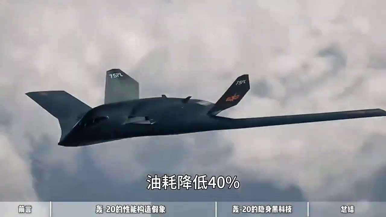 194轰-20：重塑战略平衡的“空中战神”，...成闭环#军事科普 #军事科技 #轰20