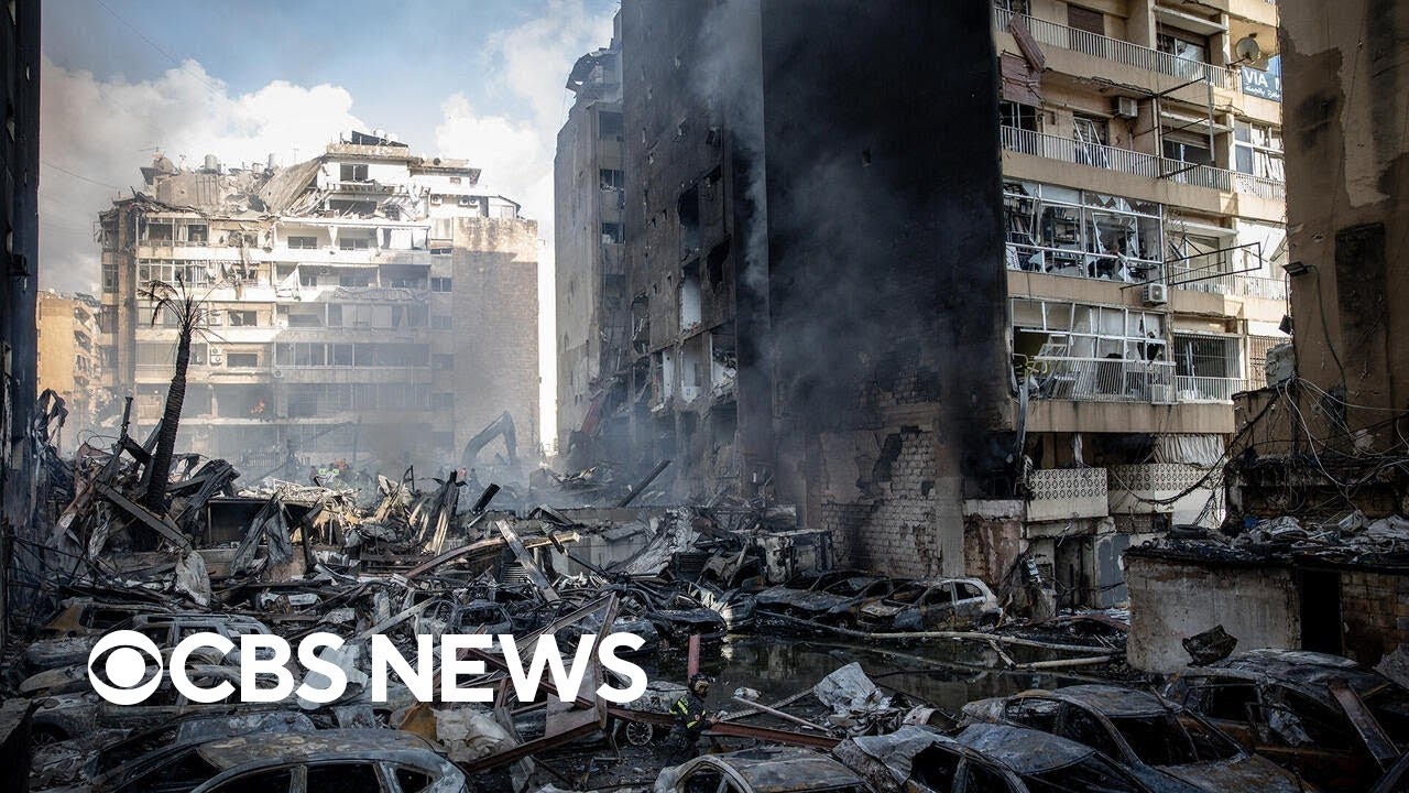 Israeli airstrikes decimate buildings in Beirut