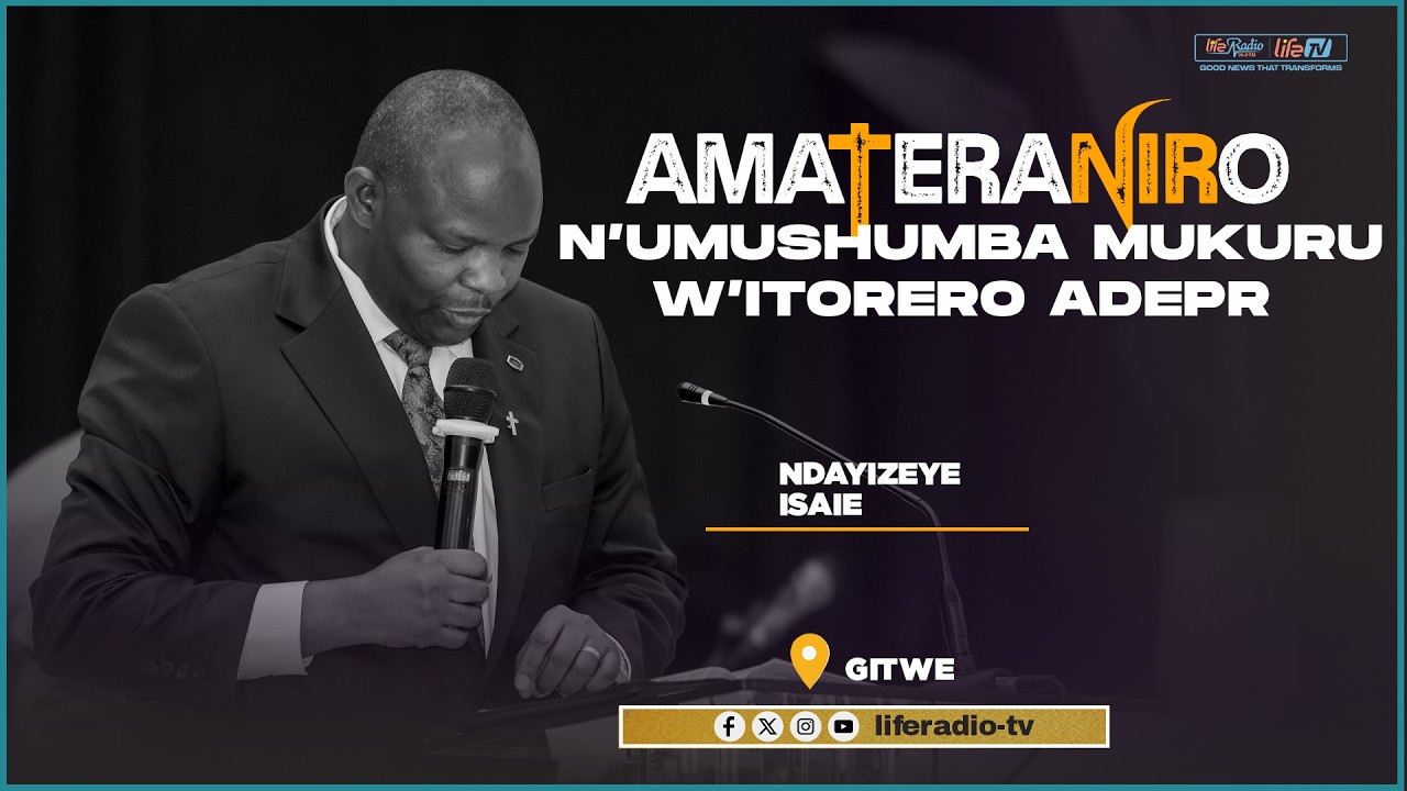 AMATERANIRO ÚMUSHUMBA MUKURU W'ITORERO ADEPR I GITWE|| 08 02 2026