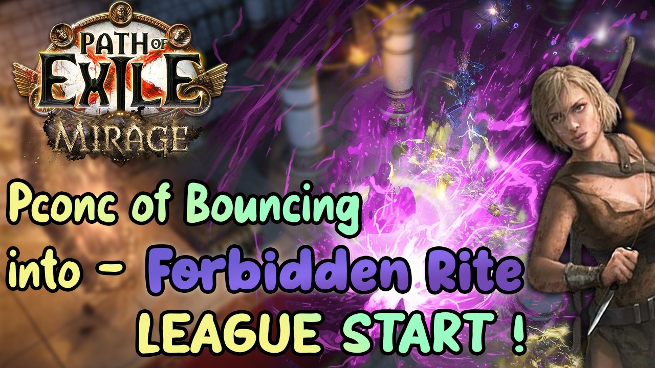 League Start Allrounder Poison Concoction ➜ Forbidden Rite Pathfinder, PoE Mirage 3.28 Indo