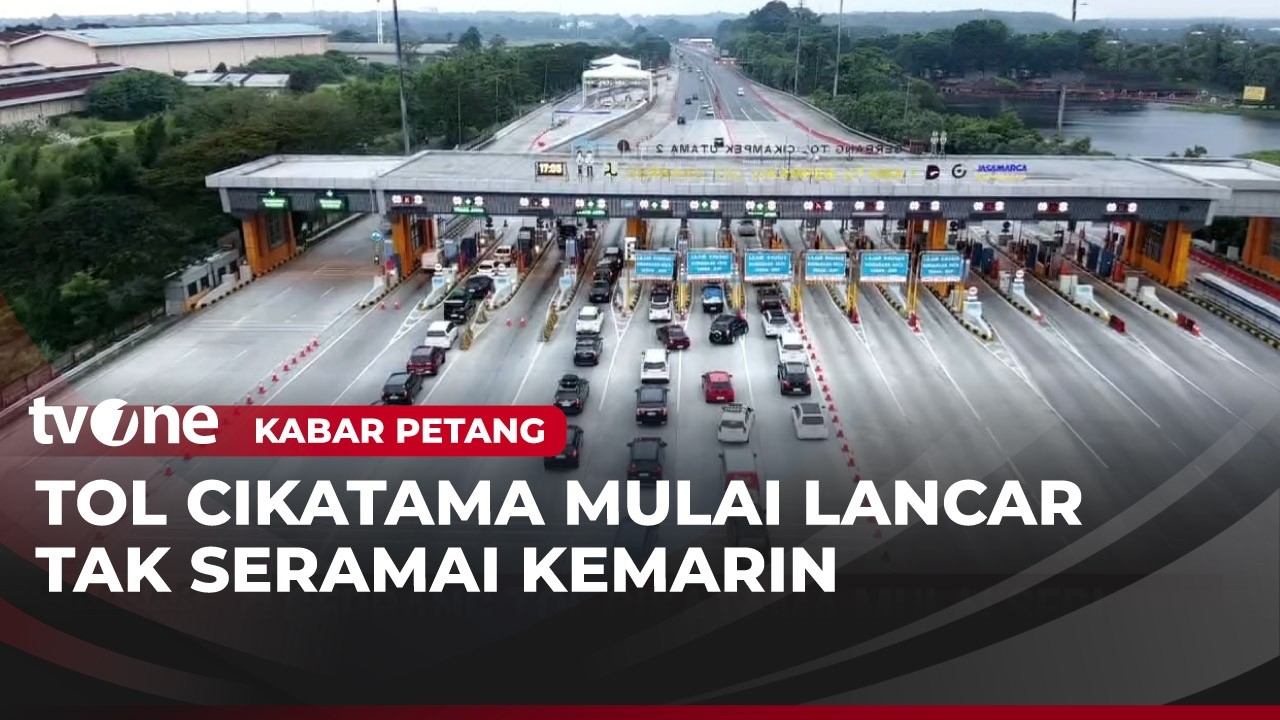 Kabar Mudik 2026, Pemudik di GT Cikatama Terpantau Mulai Sepi | Kabar Petang